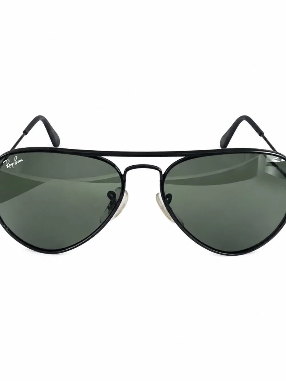 Ray-Ban RB3025JM Aviator Full Color Black Sunglasses 58-14 Italy w/ Case